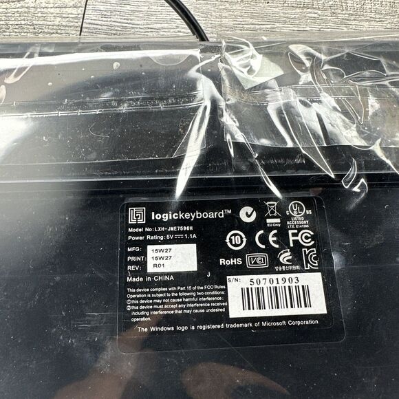 LogicKeyboard Avid Composer Slim Line PC Keyboard - SKU#1559242 Open Box - Picture 6 of 6